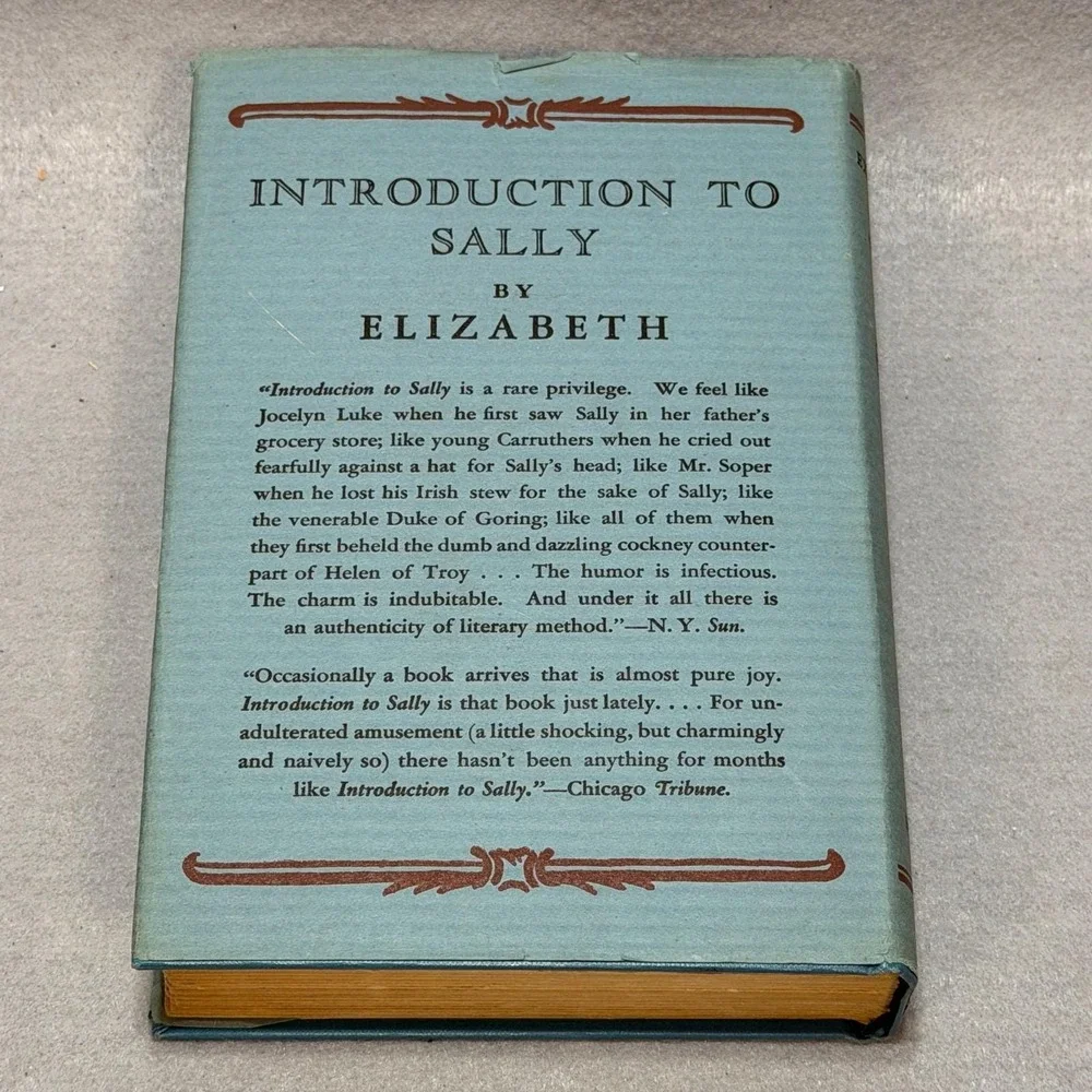 Vintage 1929 First Edition Expiation by Elizabeth von Arnim HC DJ Doubleday